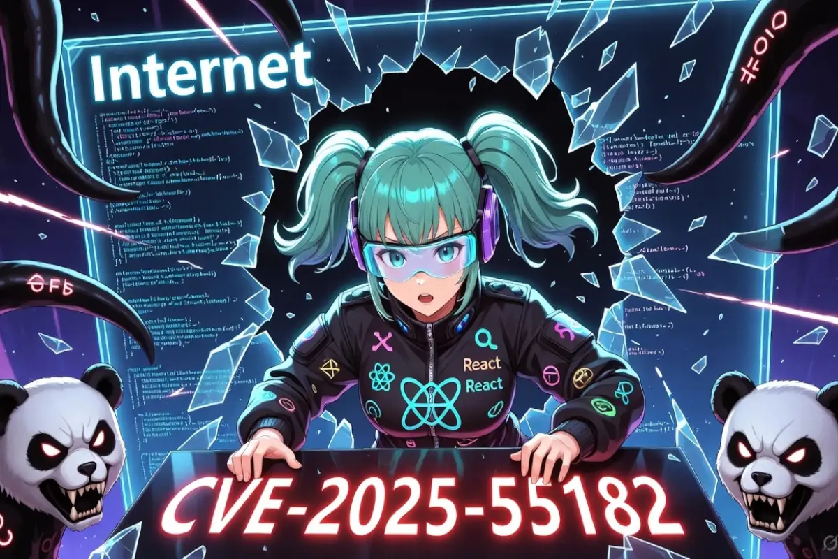 кибератака върху реакт и DDoS атака срещу Cloudflare